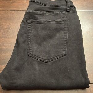 SWET Classic Black stretchy jeans / skinny waist 32 inseam 36